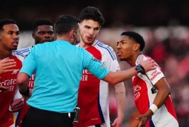 Arsenal slapped with hefty fine for Lewis-Skelly red card reaction
