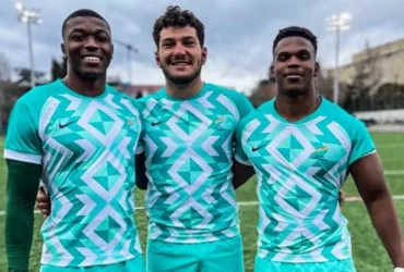 Junior Boks bring warmth to first training session in freezing Georgia